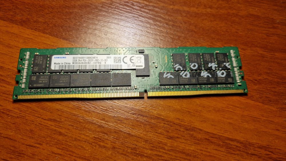 Samsung 32gb ddr4 2933 2 планки