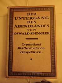 Der untergang des abendlandes O. Spengler