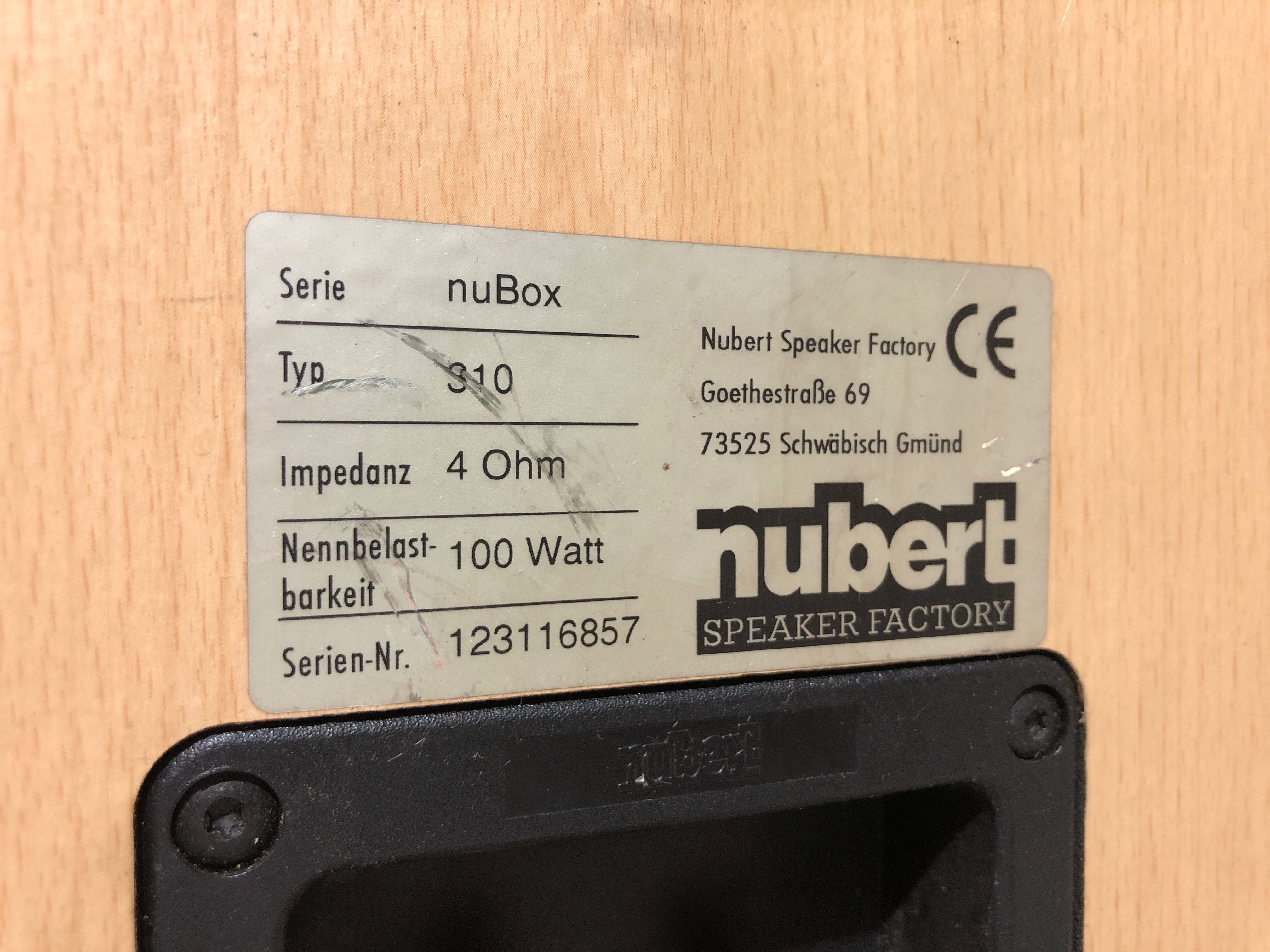 Полочна акустика/колонки Nubert nuBox 310 б/у з Німеччини