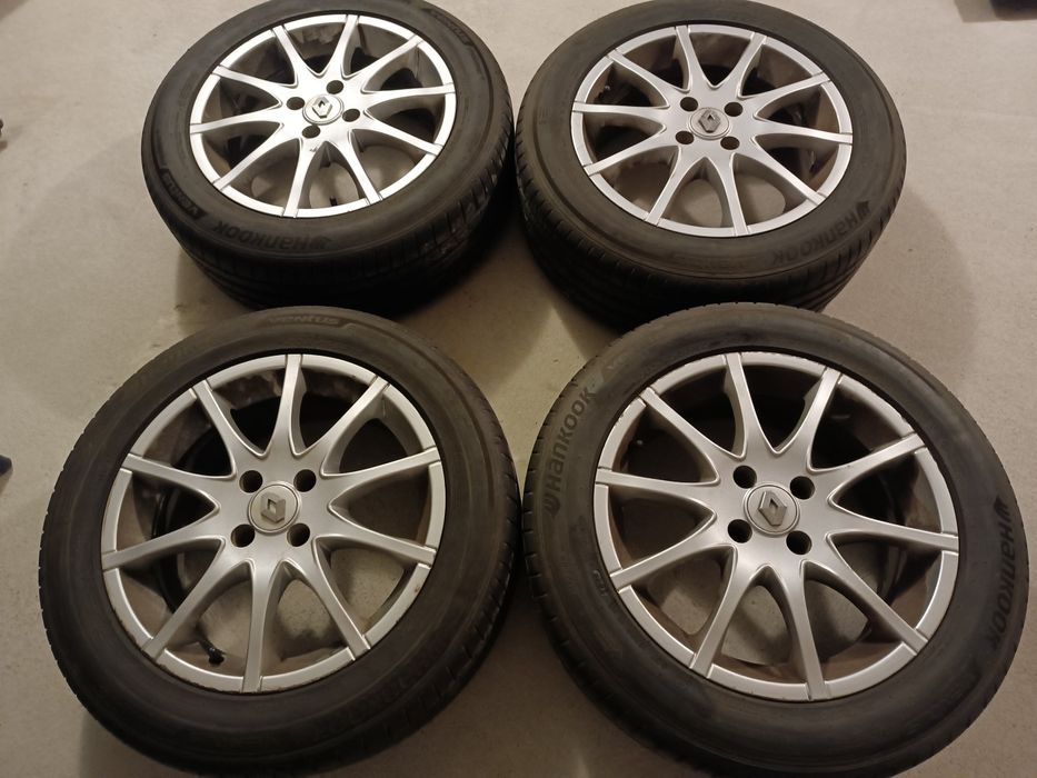 Koła 16" ET38 7J 4x100 + nowe opony Hankook Ventus Prime 4 205/55 k135