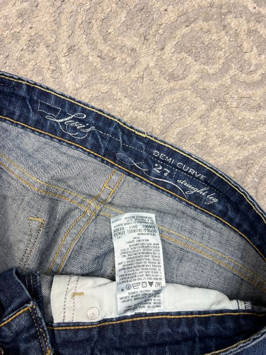 Spodnie Levi’s 28 Bold Curve Modern Rise Podkreślające Pośladki