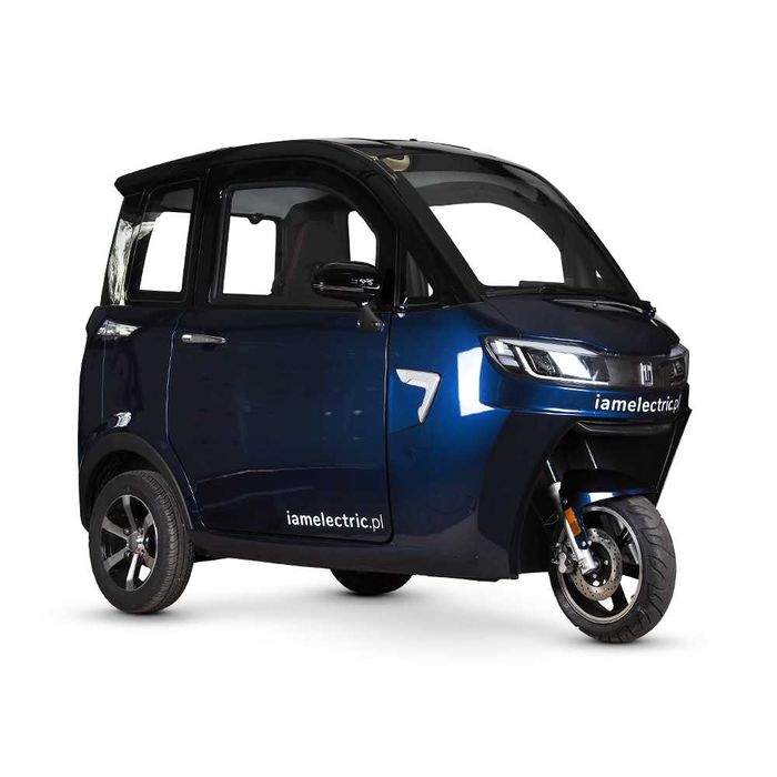 Motorower elektryczny trójkołowy zabudowany ARIEL.Motorower Fliper IML
