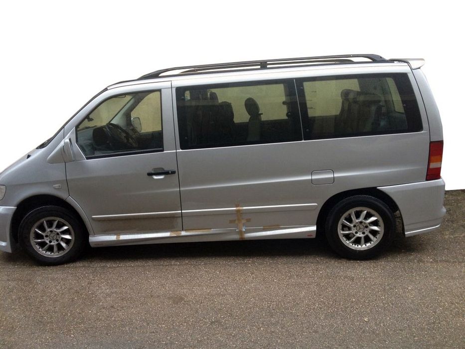 Mercedes Vito 638 Боковые юбки Спорт 1
