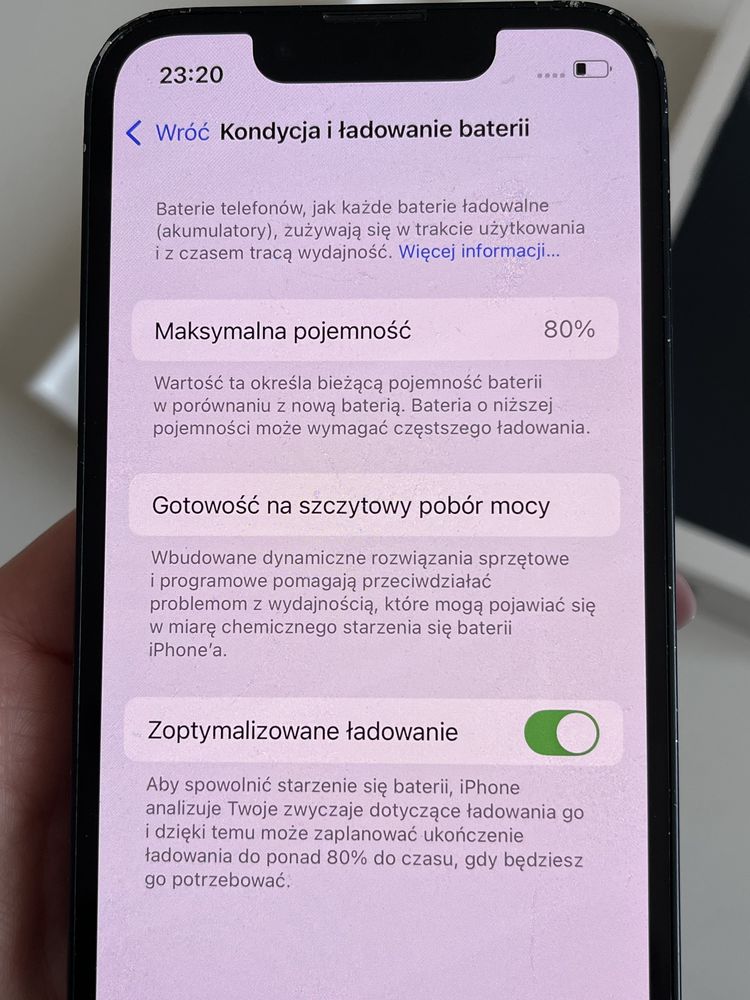 IPhone 13 mini 128GB 80% kondycji
