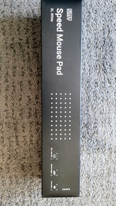 Podkładka gamingowa biała pod myszkę Silver Monkey Speed Mouse XL