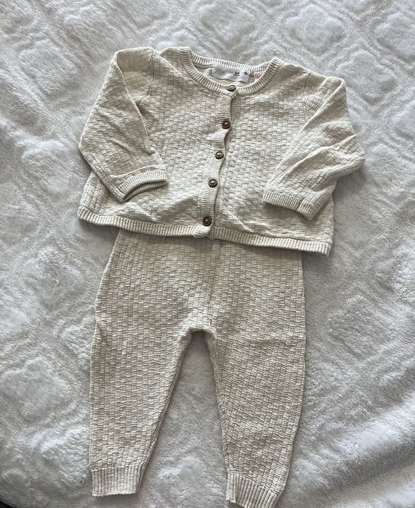 Вязаний костюм Zara 3-6