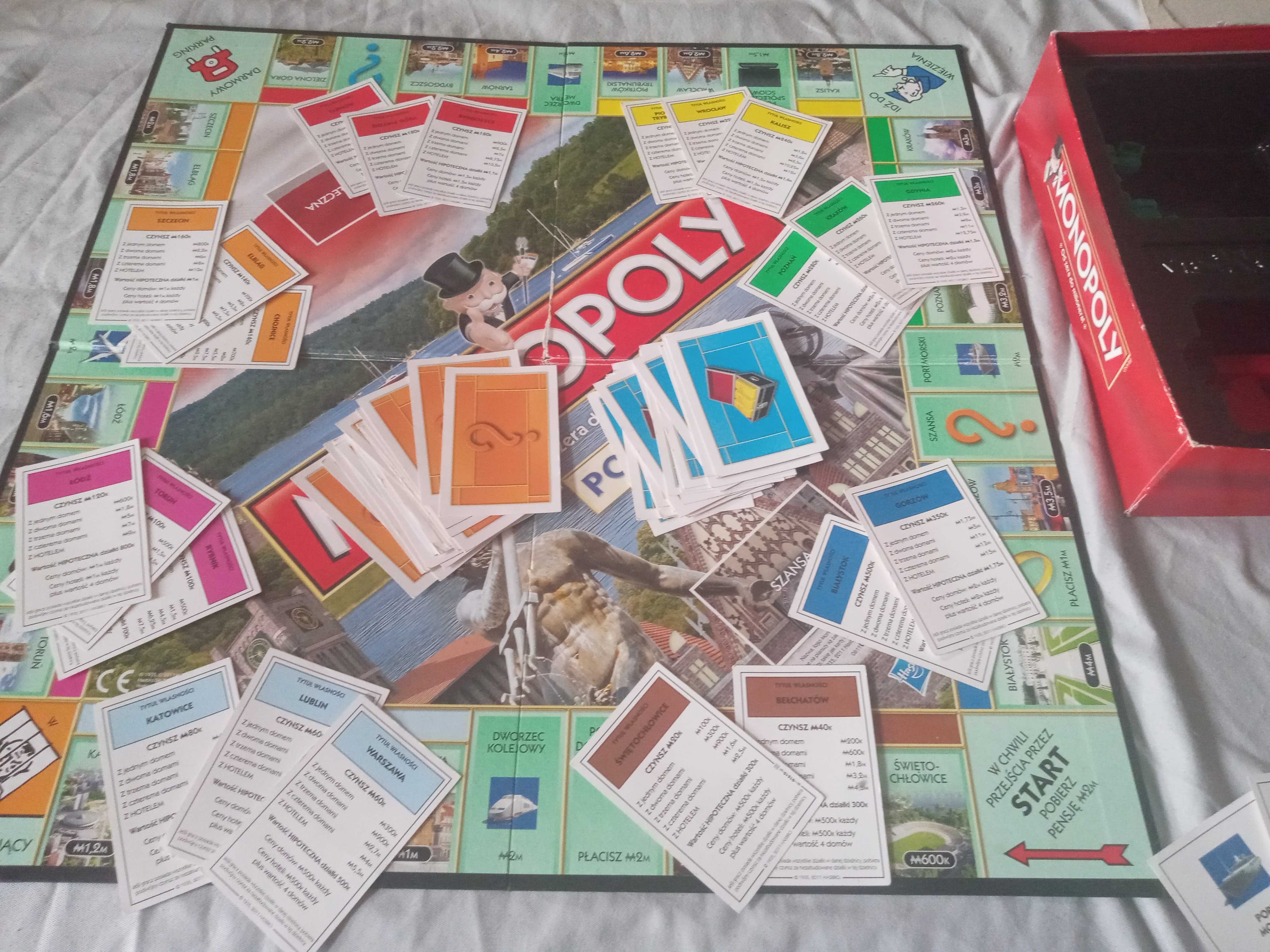 Gra planszowa Monopoly wersja polska