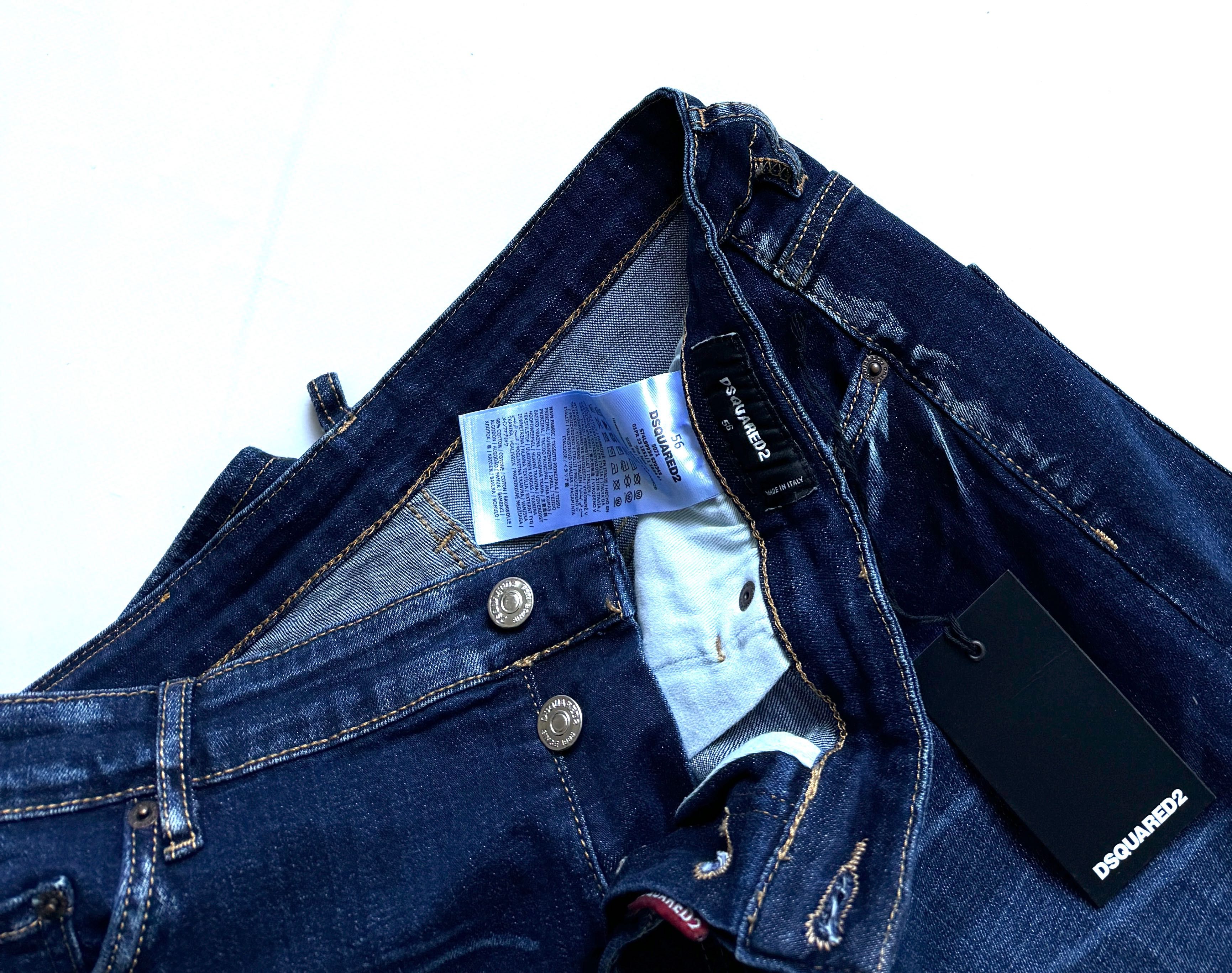 Spodenki Dsquared2 jeansowe 56 XXL PAS 98cm