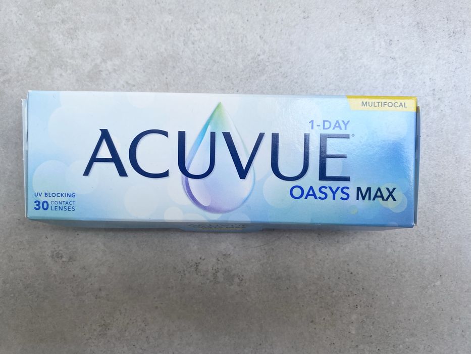 Soczewki 1 day Oasys Max multifocal -2.25 +1.75