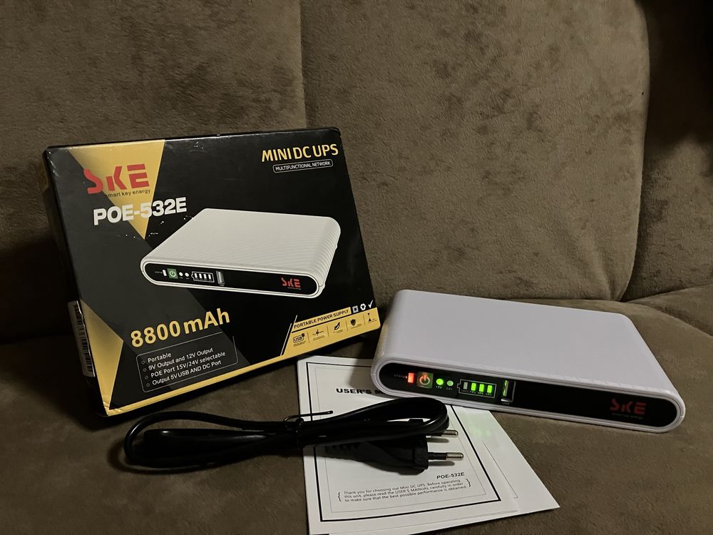 Mini UPS для роутера