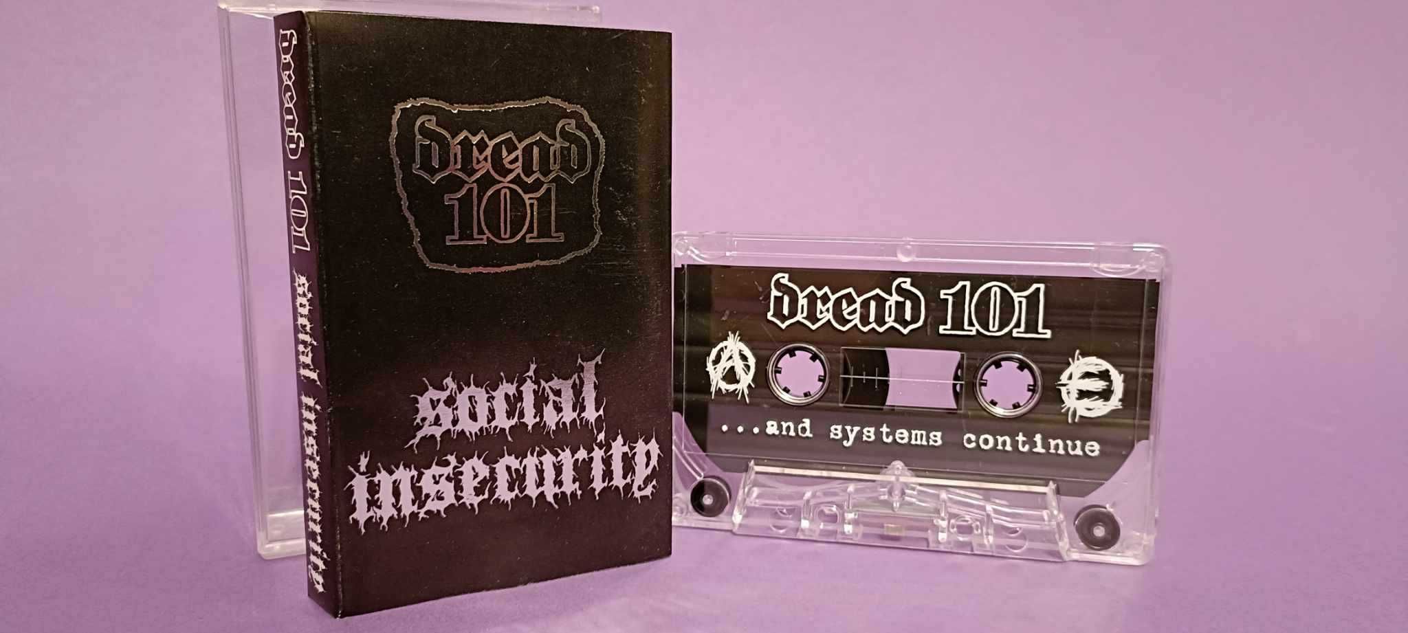 Social Insecurity  Dread 101 PUNK kaseta magnetofonowa Czech Republic