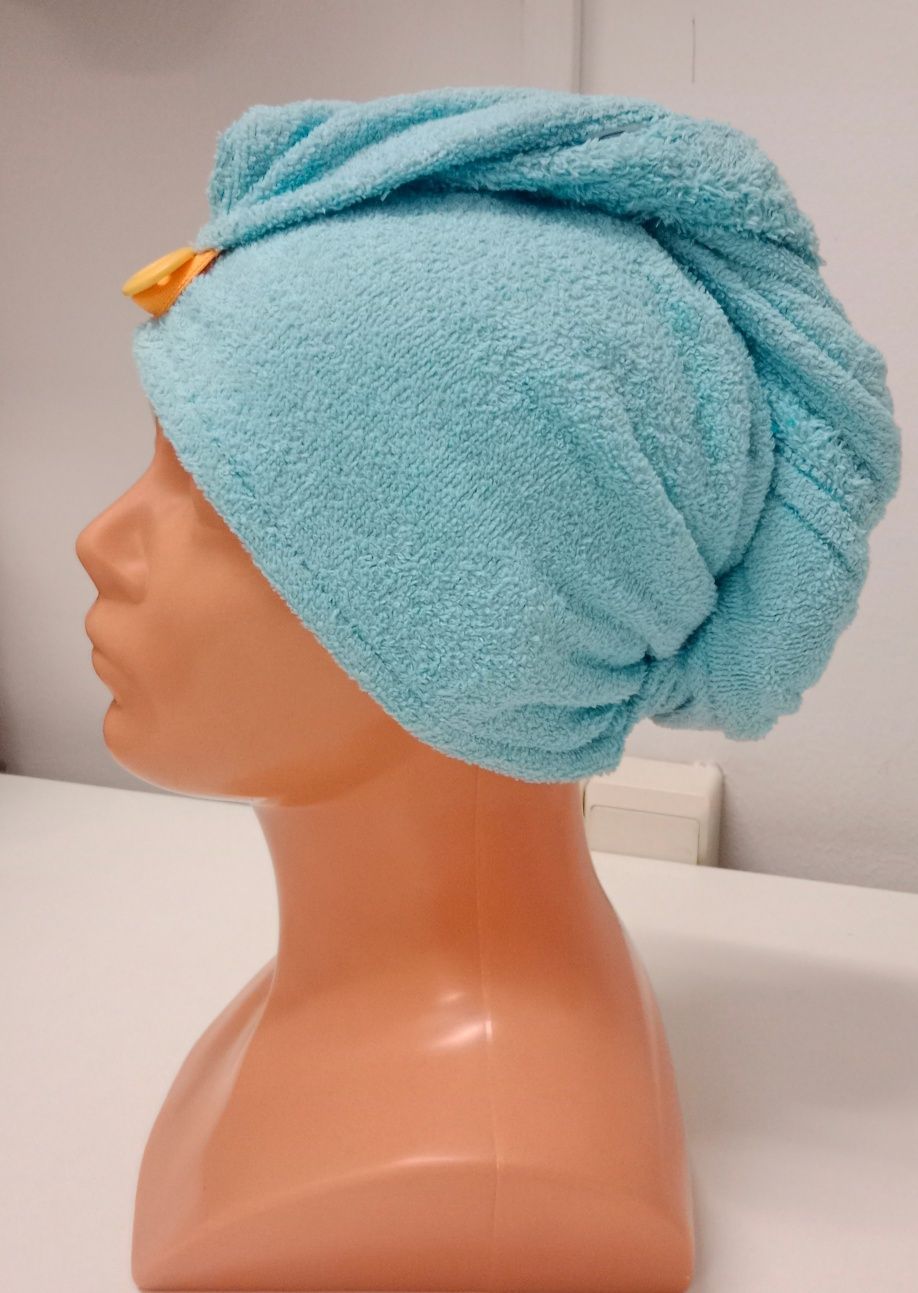 Turban na głowę z froty