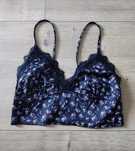 Top damski biustonosz stanik bustier regulowane ramiączka koronka