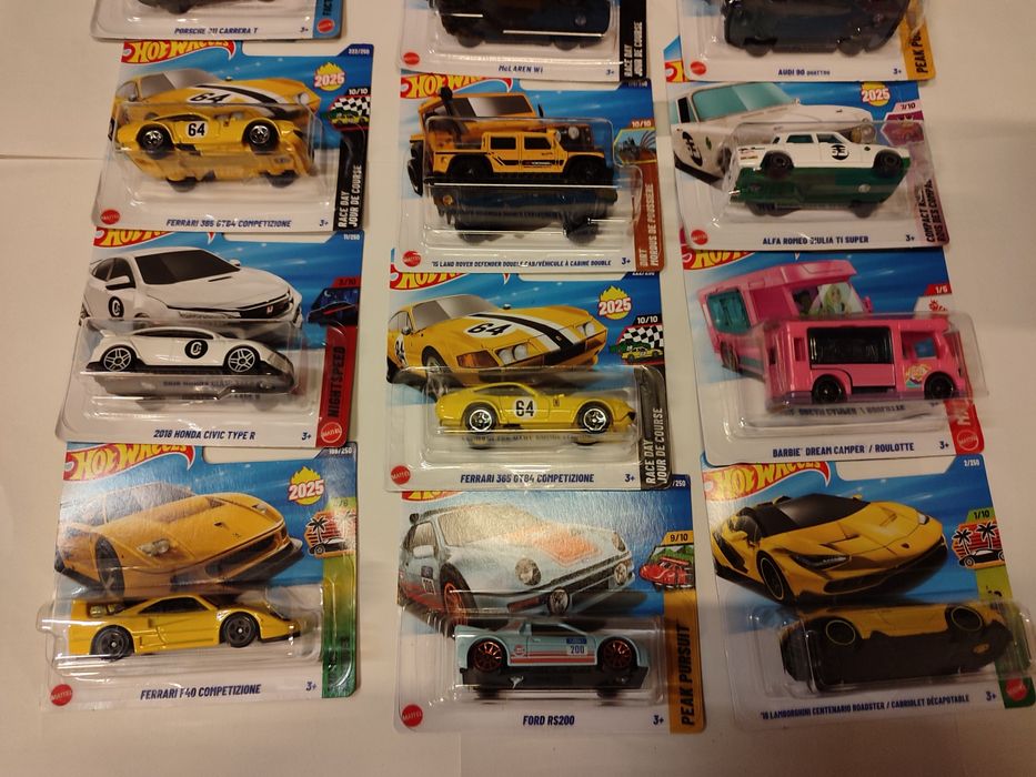 Hot Wheels caixa A 2016