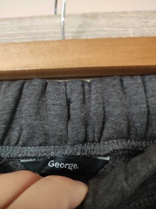 spodnie dresowe george 48 jak nowe damskie plus size