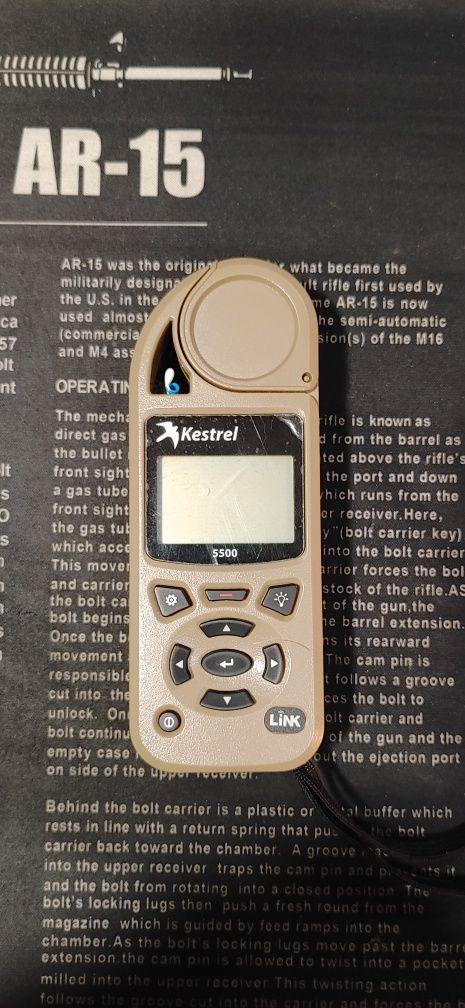 Метеостанція Kestrel 5500 Weather Meter