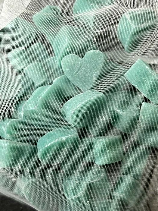 Florex Mydełka z mleka owczego mini serca 50 sztuk z chabrowego kwiatu