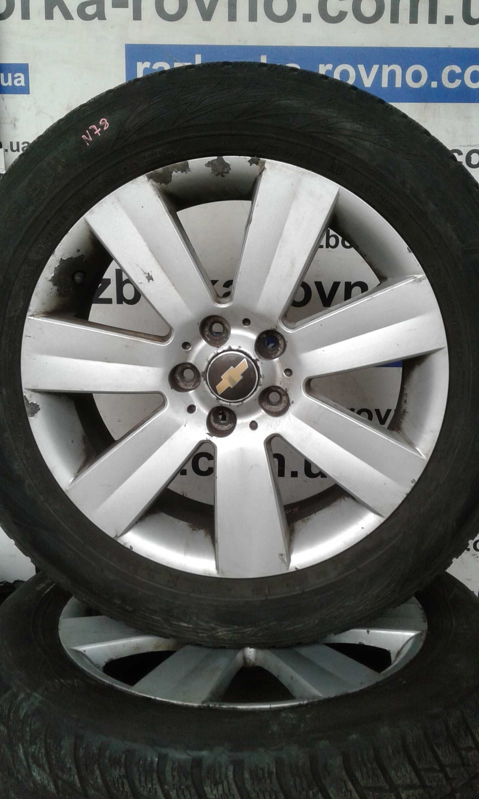 Комплект дисков Шевроле Chevrolet Captiva R18 5x115(цена 4шт 250$)