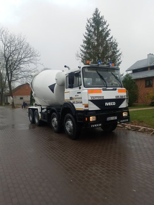 Sprzedam Iveco betonomieszarka uszkodzony silnik.