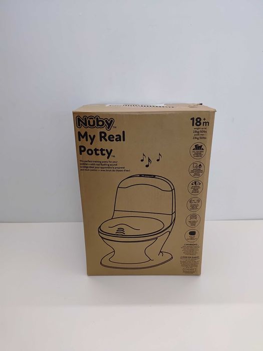 Nocnik toaleta dla dziecka NUBY spłuczka dźwięki (B331)