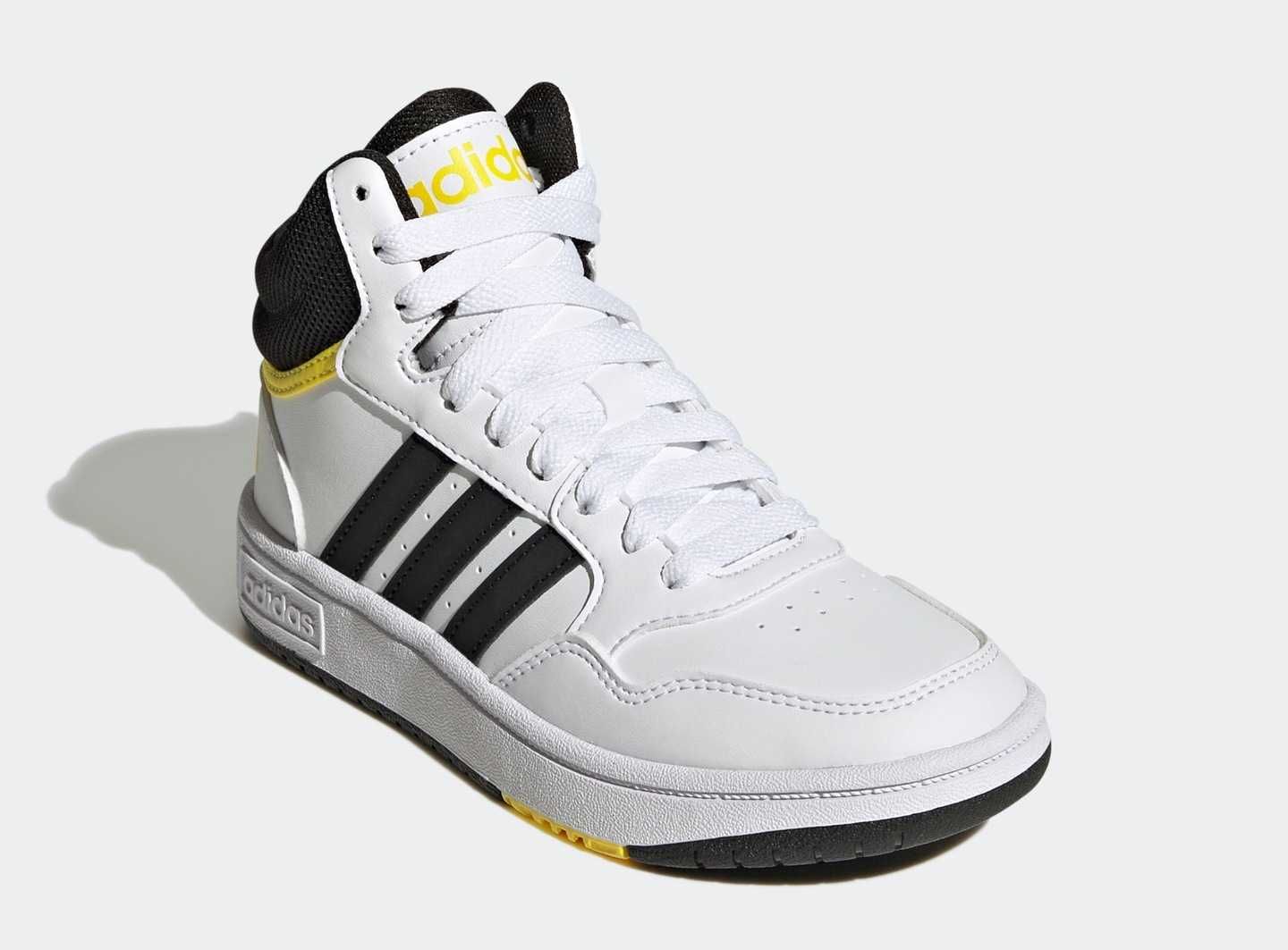 Buty sportowe Adidas Hoops Mid 3.0 K - GZ1928 r. 38 2/3 Nowe Wyprzedaż