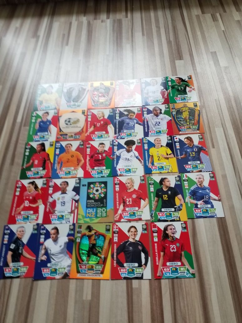 Sprzedam karty Piłkarkie edycja kobiet