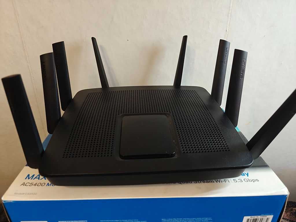 Linksys EA9500 v2 Маршрутизатор Wi-Fi  ac, 2.4 ГГц, 5 ГГц, роутер
