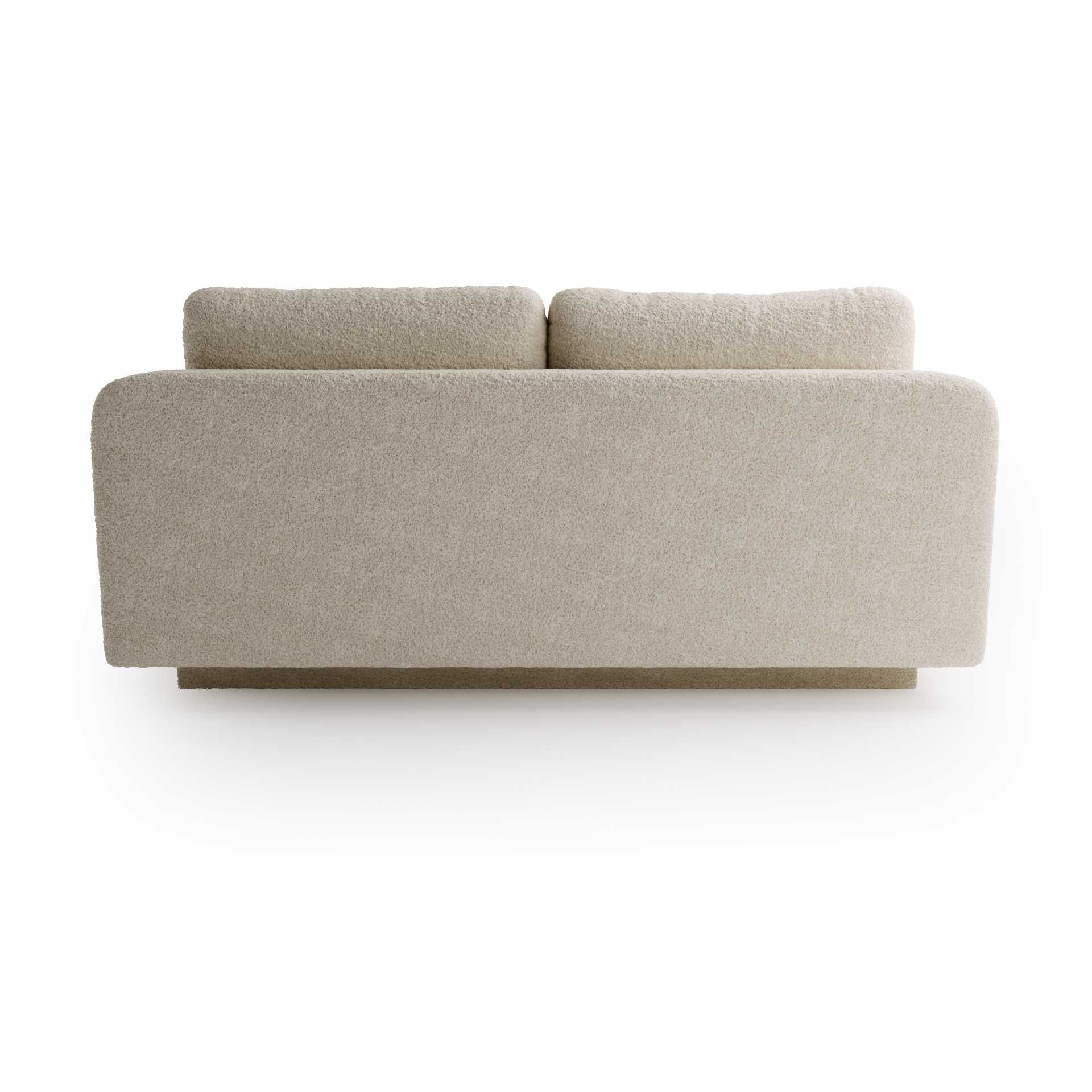 Wygodna Sofa Kanapa ABRIGO Rozkładana Funkcja Spania Pojemnik BOUCLE