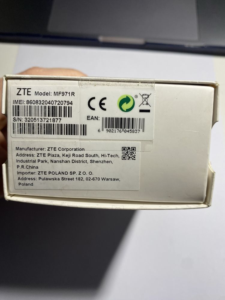 Router mobilny ZTE MF 971R