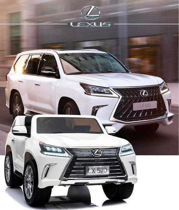 Детский Электромобиль Lexus LX 570 4WD • Дитячий електромобіль джип