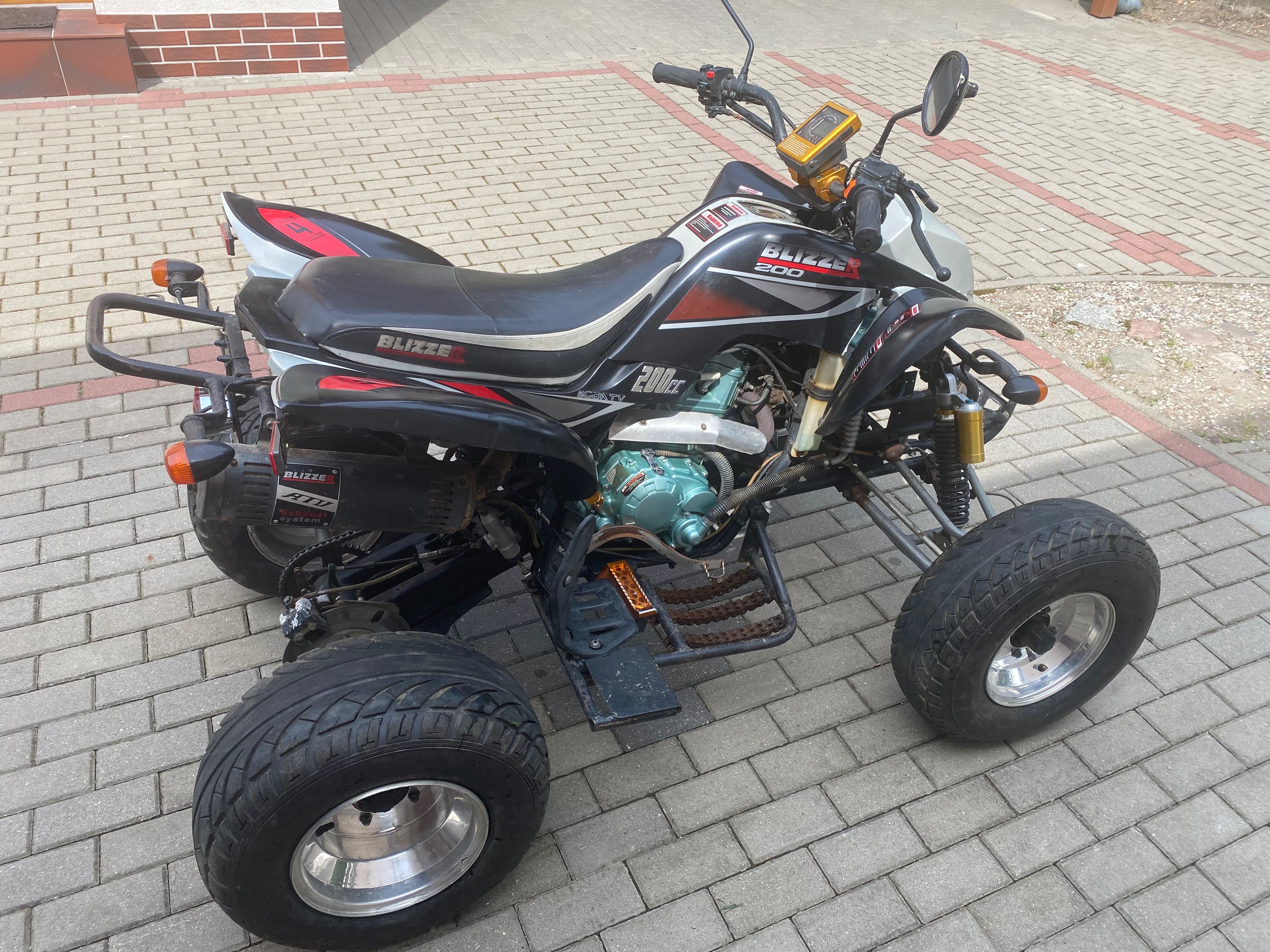 Quad atv Bashan Blizzer 200