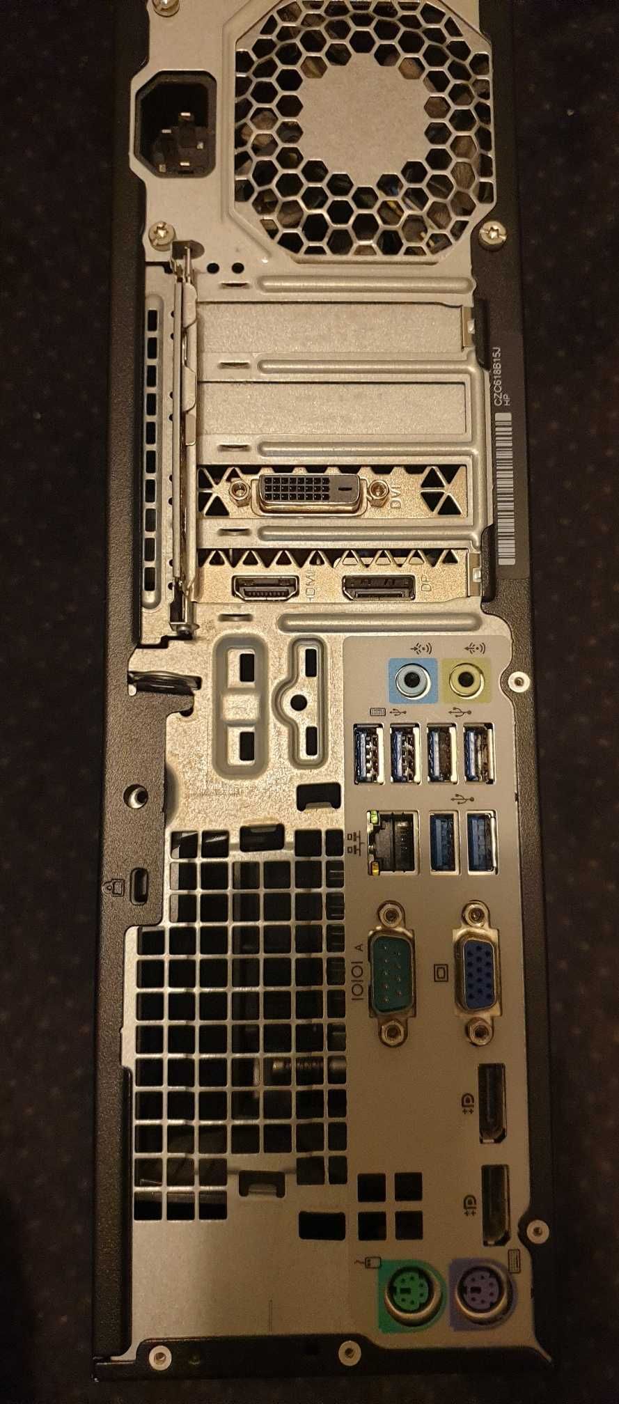 Komputer do gier HP 800 G1 SSD z Geforce 1050ti Low Profile