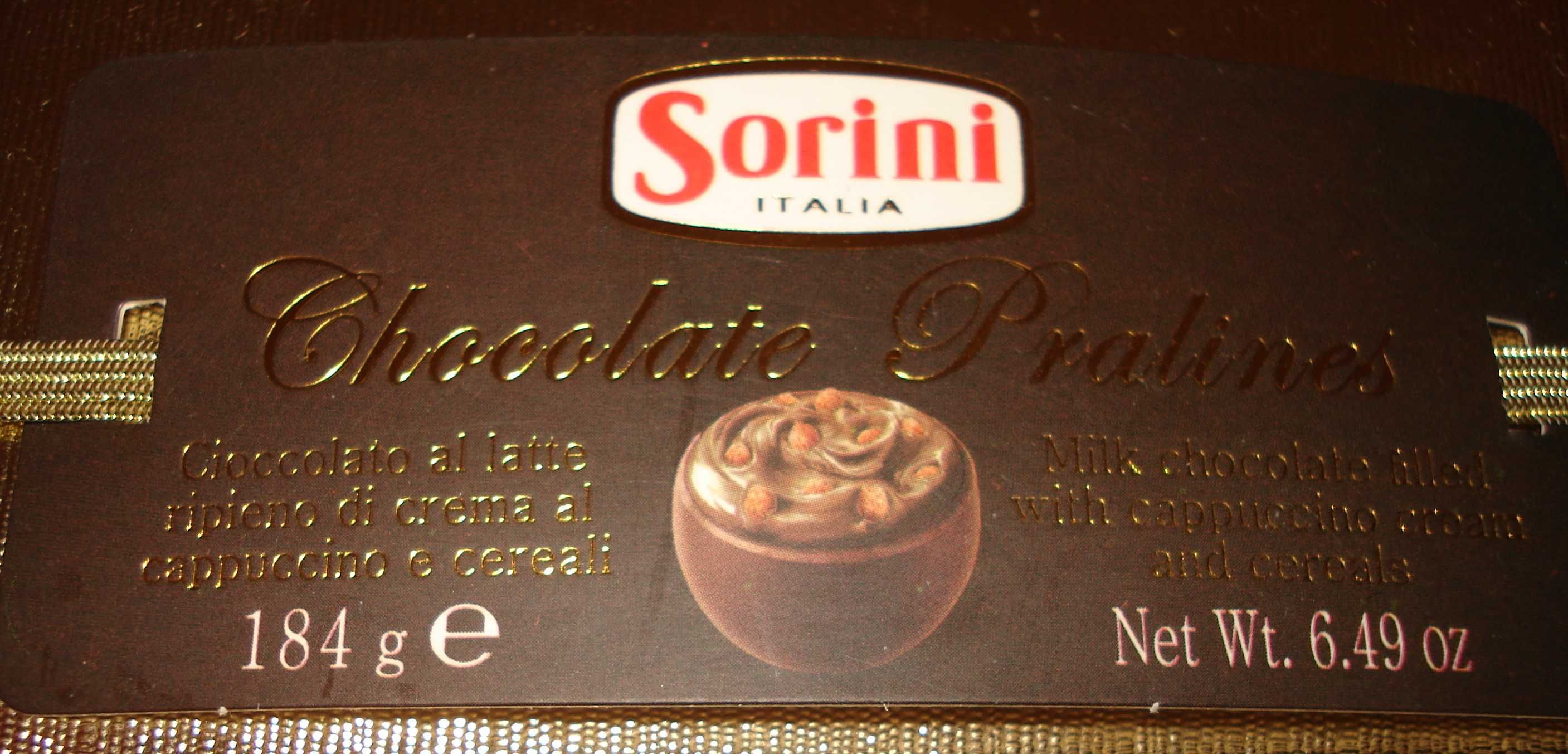 Оригинальная коробка от конфет Sorini