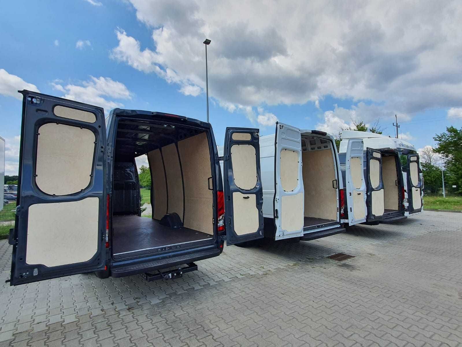 Zabudowa Busa, przestrzeni ładunkowej Volkswagen, Mercedes, Opel, Fiat