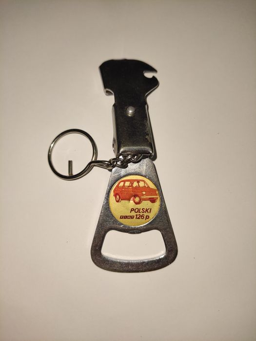 Fiat 126p Maluch brelok otwieracz do piwa breloczek PRL