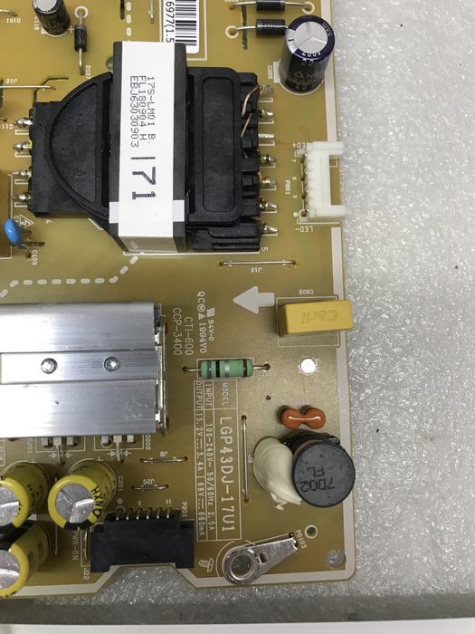 Peças smartv LG 43UK6200PLA