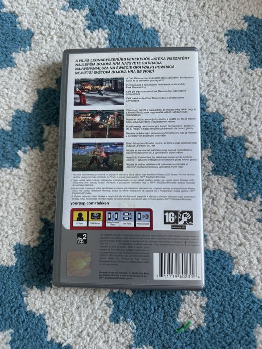 Gra na PSP teken