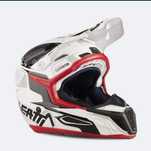 Kask Leatt GPX 5.5 V.05 Biało-Czarno-Czerwony LEATT (cross,KTM,enduro)