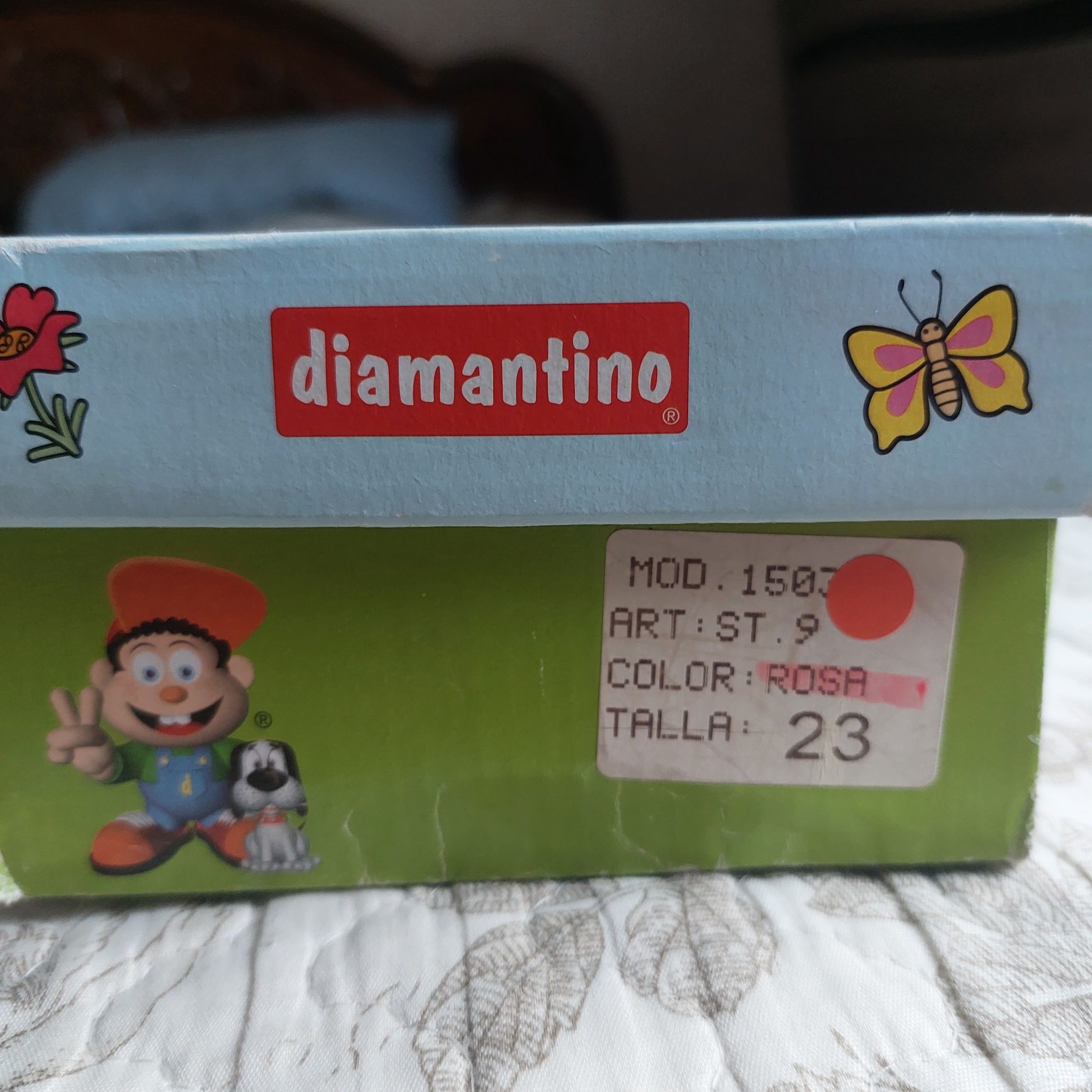 НОВІ мокасини Diamantino на літо  23р