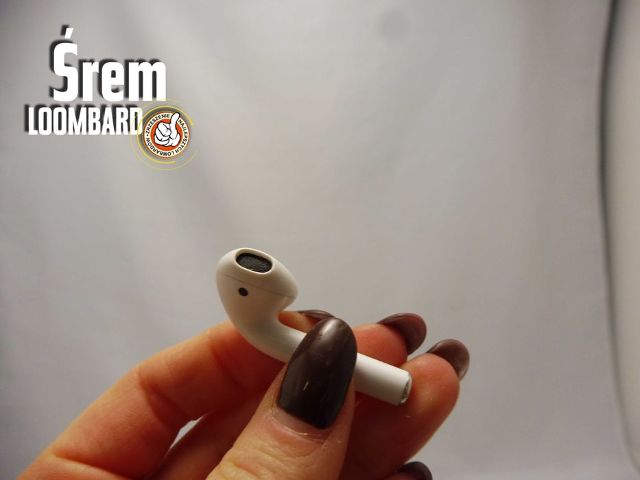 Słuchawki Apple AirPods A2032, Kartonik, Stan db!