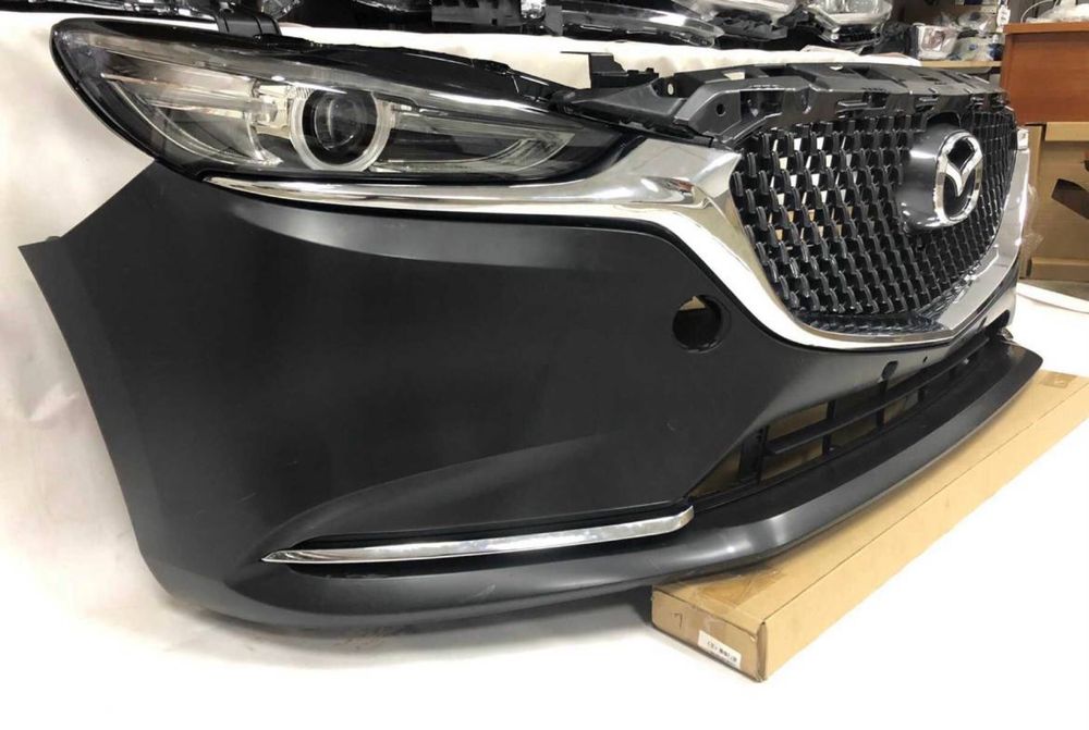 Решітка мазда 6 2019 2020 2021 mazda 6 GL планка під покрас фари мазда