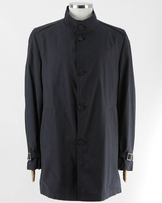 CARL GROSS чоловічий синій тренч, куртка, плащ. Оригінал. 54 (XL)