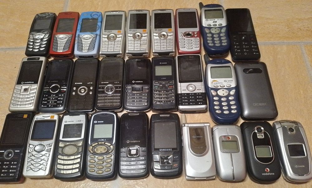 Telefony Mix kompletne i nie kompletne