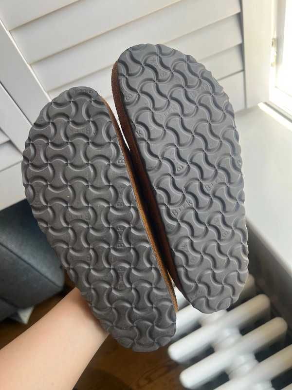 Buty BirkenstockBoston Soft Footbed SuedeMink sportowe rozmiarR.40