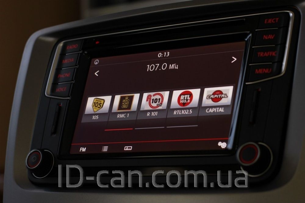 Оригінал радіо VW Discover Media 5C0035680B GPS Навігація Bluetooth