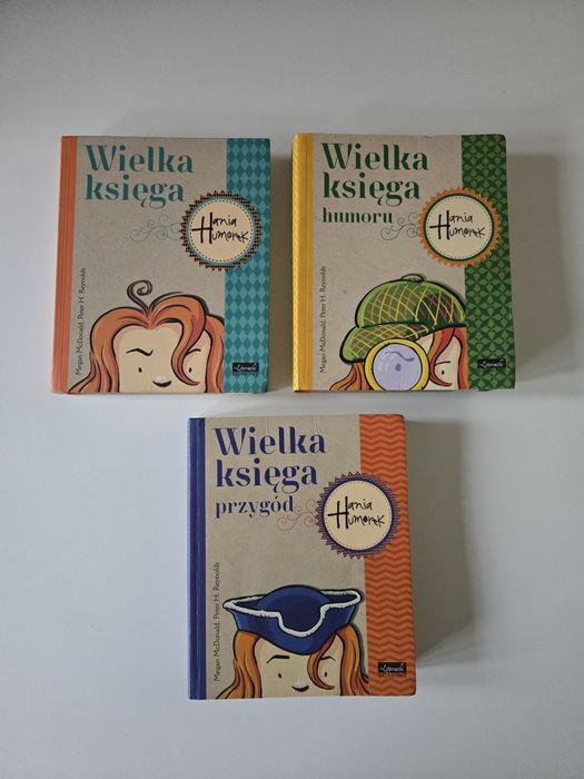 Zestaw 3 x Wielka księga Hania Humorek