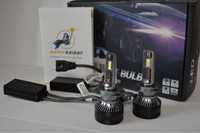 КОМПЛЕКТ Led-ламп H1/H4/H7/HB3 DawnKnight K5C Plus з обманками +450%