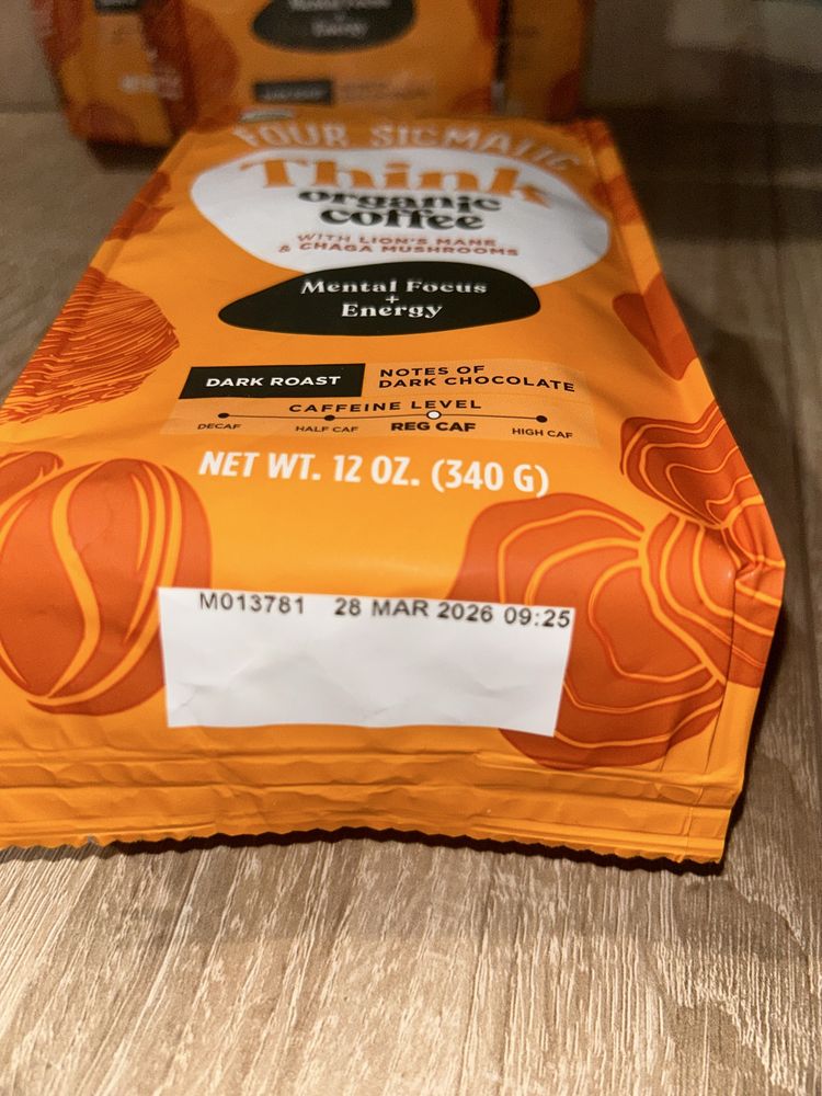 café orgânico Four Sigmatic Think