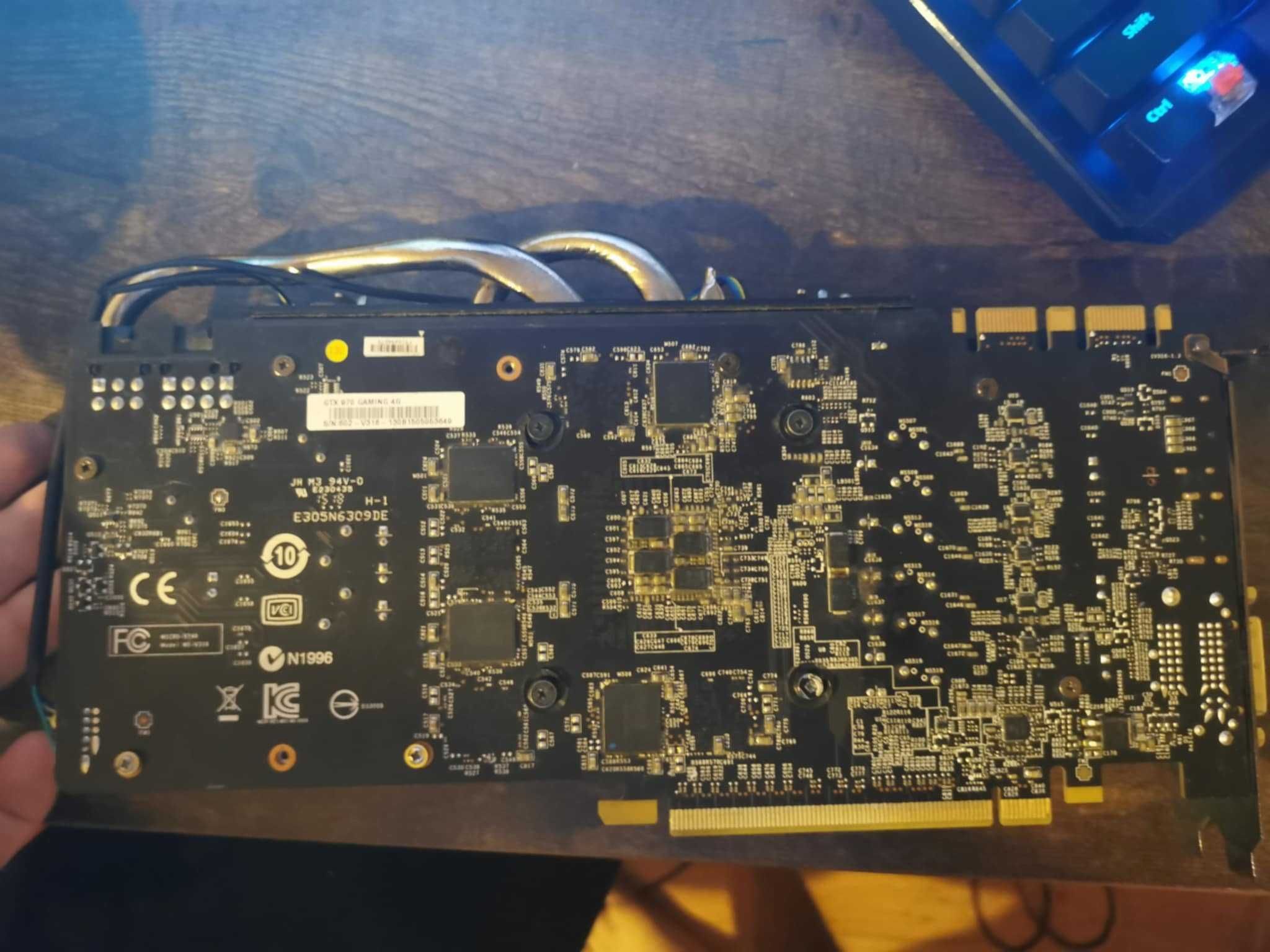 MSI GTX 970 Gaming 4GB – sprawna, po serwisie