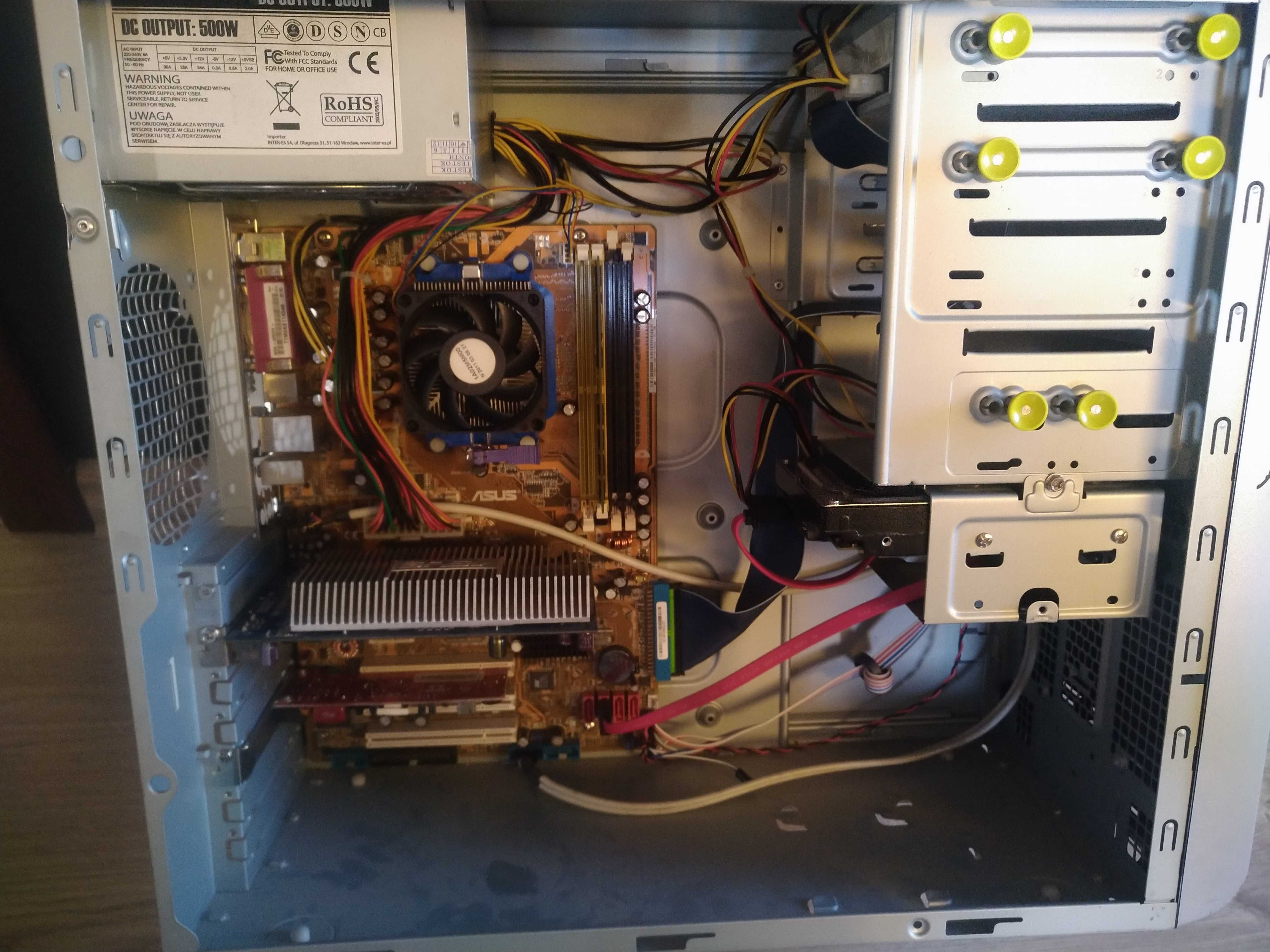 Retro komputer do starych gier Adax, Windows XP, retrogaming